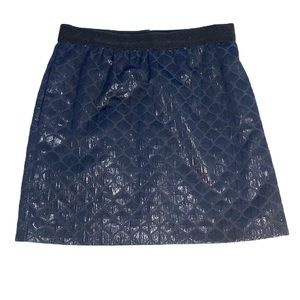 LOFT Shiny Diamond Patterned Pencil Skirt